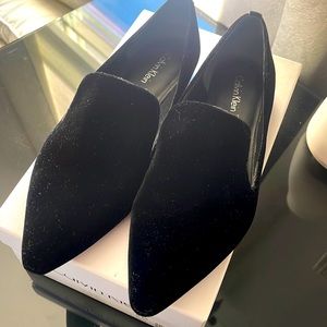 Calvin Klein Velvet Elin loafers